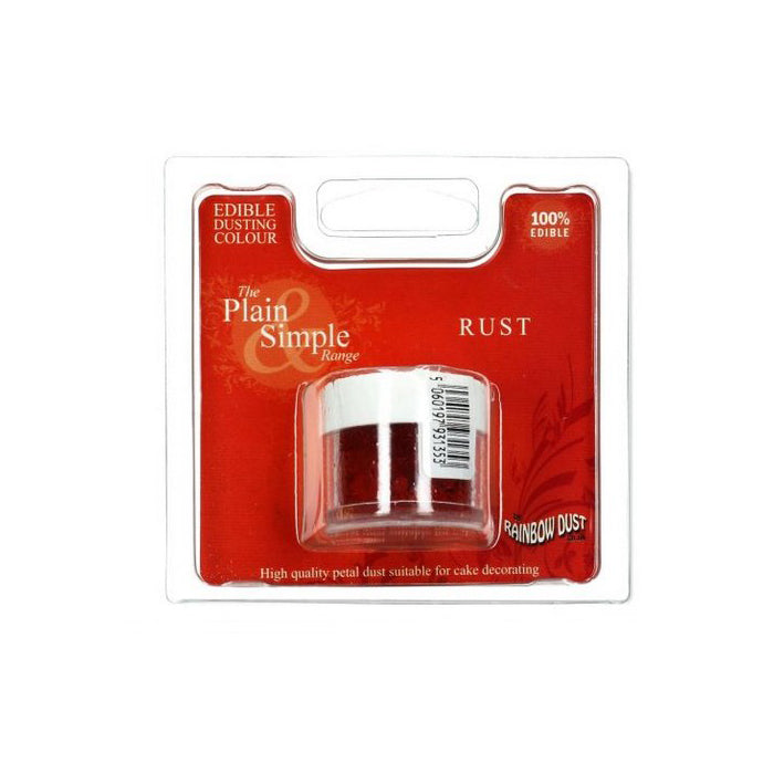 Rainbow Dust Puderfarbe Rust - Kuchenwunder-Shop