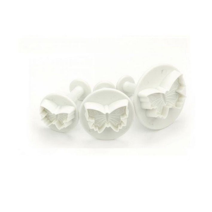 Ausstecher Stempelset Schmetterling 3er - Kuchenwunder-Shop