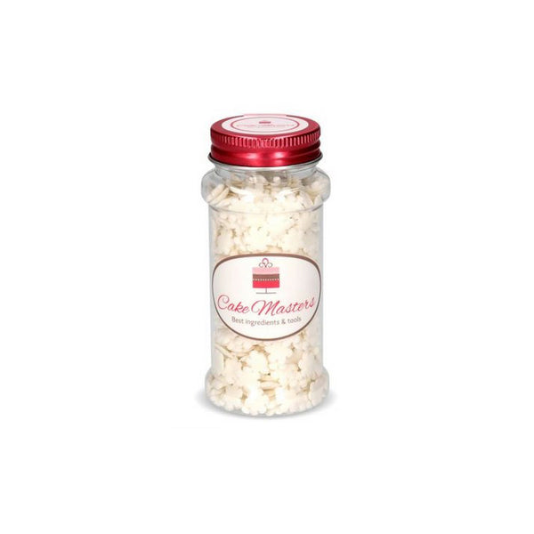 Cake-Masters Streudekor Schneeflocken Glimmer 50 g - Kuchenwunder Onlineshop
