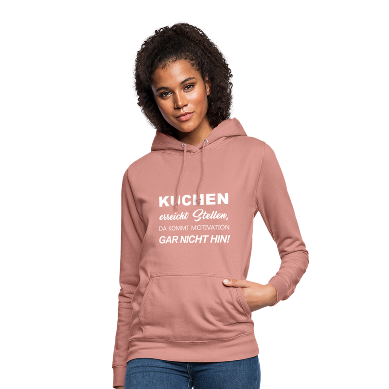 Frauen Hoodie - Altrosa