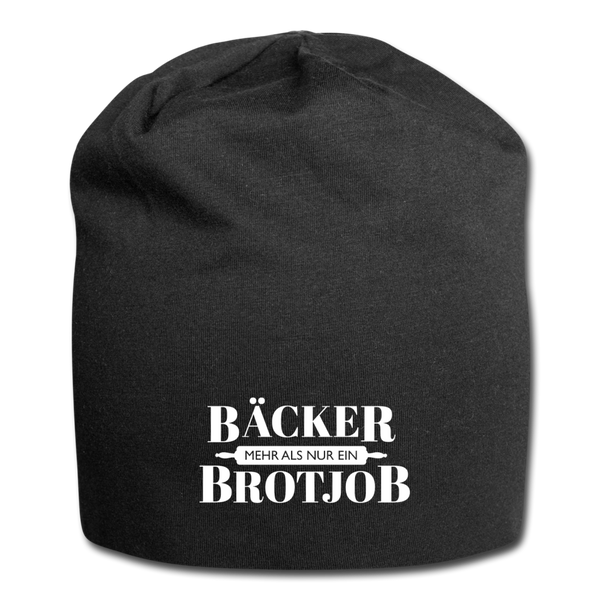 Bäcker, mehr als nur ein Brotjob - Jersey-Beanie - Schwarz