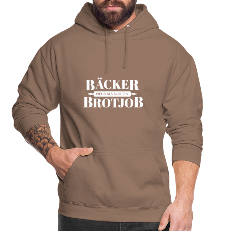 Bäcker, mehr als nur ein Brotjob - Unisex Hoodie - Mokka