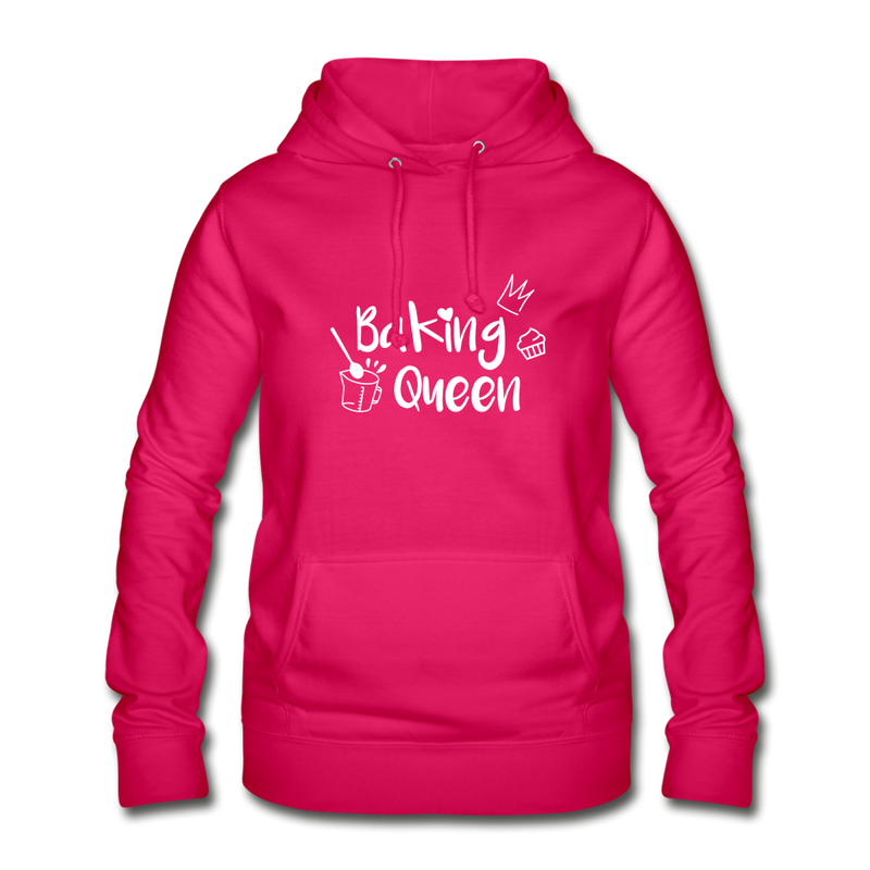 Baking Queen - Frauen Hoodie - dunkles Pink
