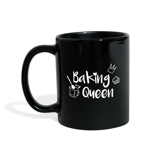 Baking Queen - Tasse - Schwarz