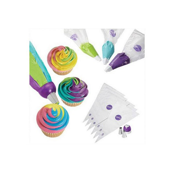 Spritztüllenadapter-Set für 3 Farben 9tlg. - Kuchenwunder-Shop