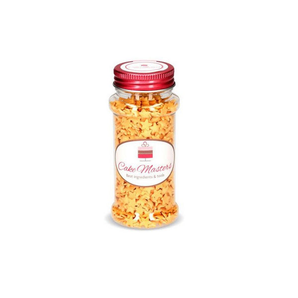 Cake-Masters Streudekor Sterne Glimmer Gold 50 g - MHD 30.9.22
