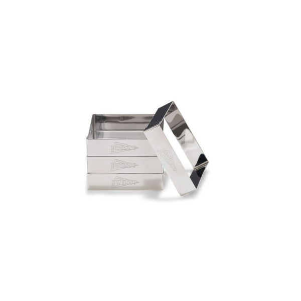 Patisse Tarte Rings S/S 8 x 8 cm, 4er Set