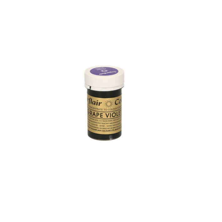 Sugarflair Pastenfarbe Traubenviolett 25 g - Kuchenwunder-Shop