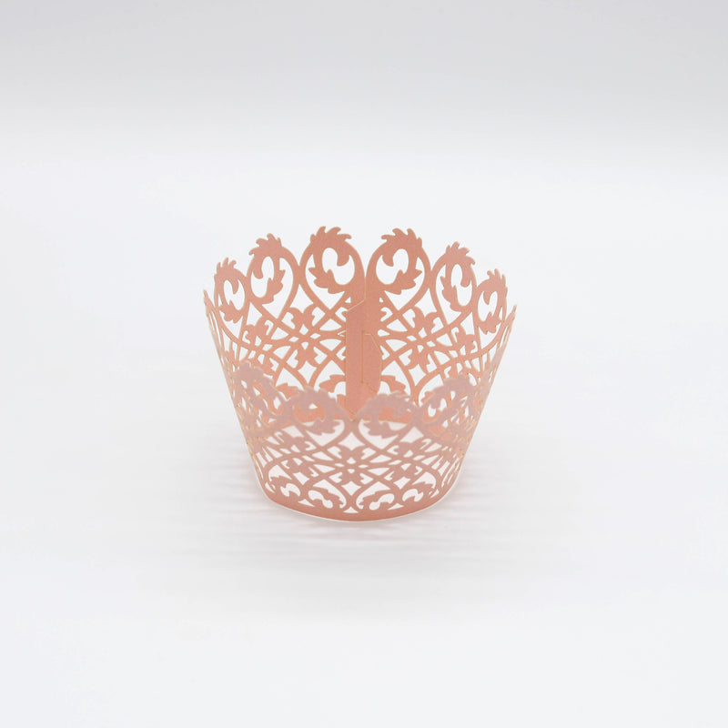 Cupcake Wrappers APRIKOT 10 Stk. - Kuchenwunder-Shop